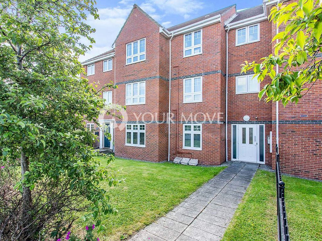 New home, 2 bed flat for sale in Kenton Lane, Newcastle Upon Tyne, Tyne