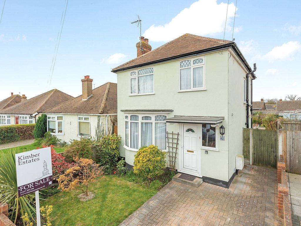 3 bed detached house for sale in Glen Avenue, Herne Bay CT6, £400,000