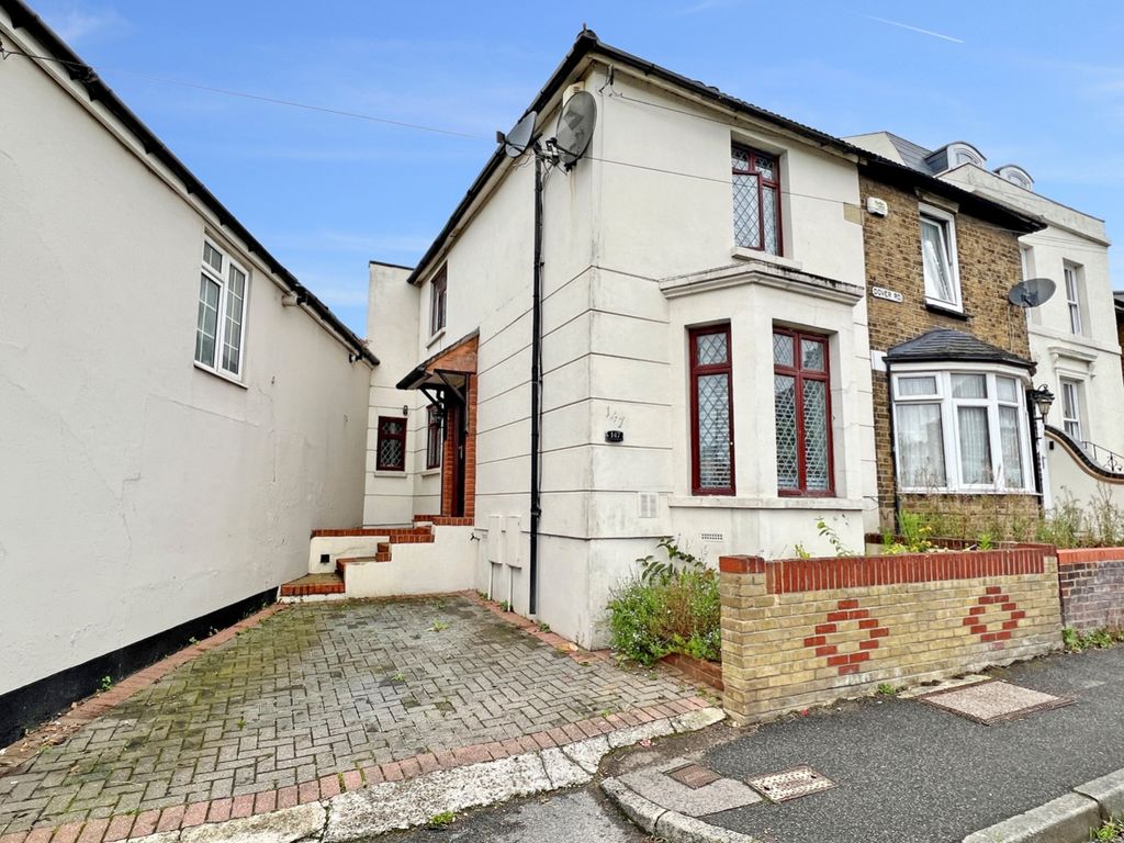 2 bed semidetached house for sale in Dover Road, Northfleet, Gravesend, Kent DA11, £300,000