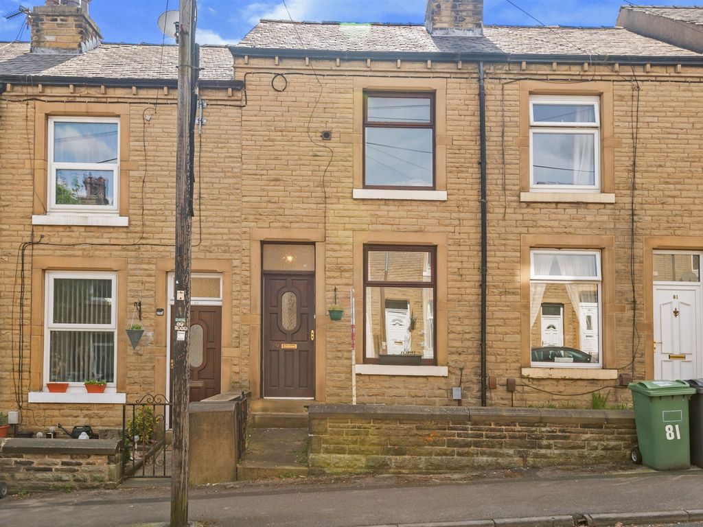 2 bed terraced house for sale in Lightcliffe Road, Crosland Moor