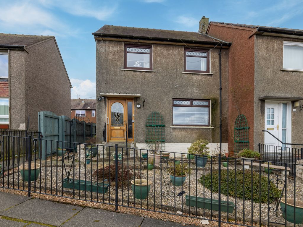 3 bed end terrace house for sale in Woodburn Crescent, Bonnybridge FK4