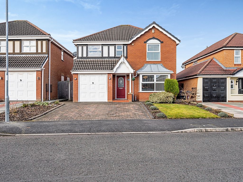4 bed detached house for sale in Foster Close, Whiston, Prescot