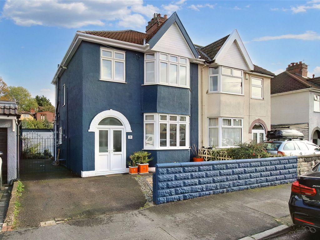 3 bed semidetached house for sale in Clinton Road, Bedminster, Bristol