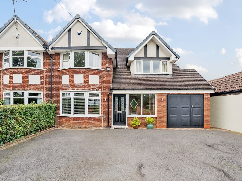 4 bed semidetached house for sale in Tilehouse Lane, Tidbury Green