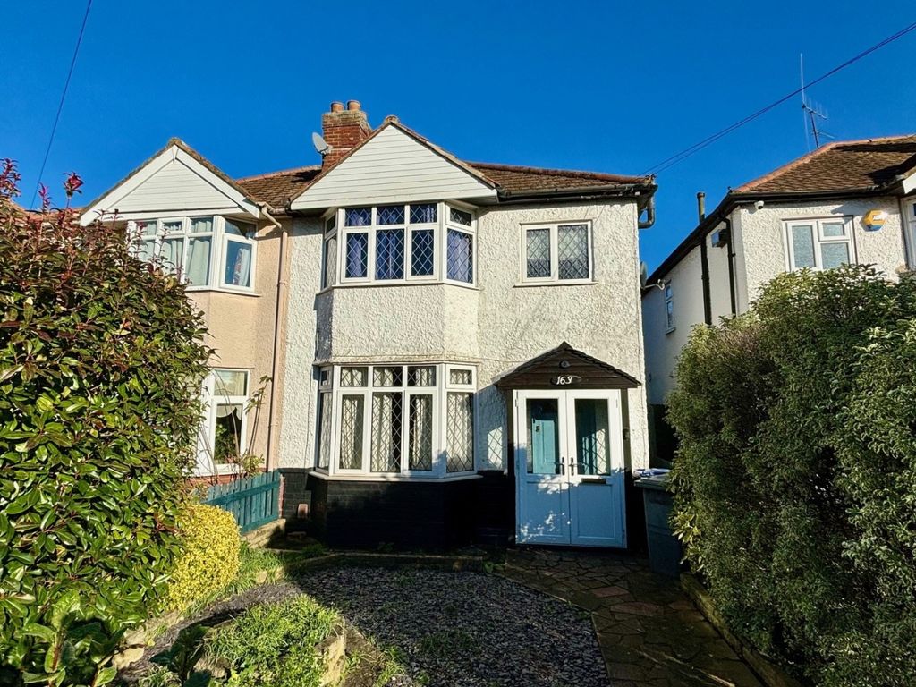 3 bed semidetached house for sale in Pooley Green Road, Egham, Surrey