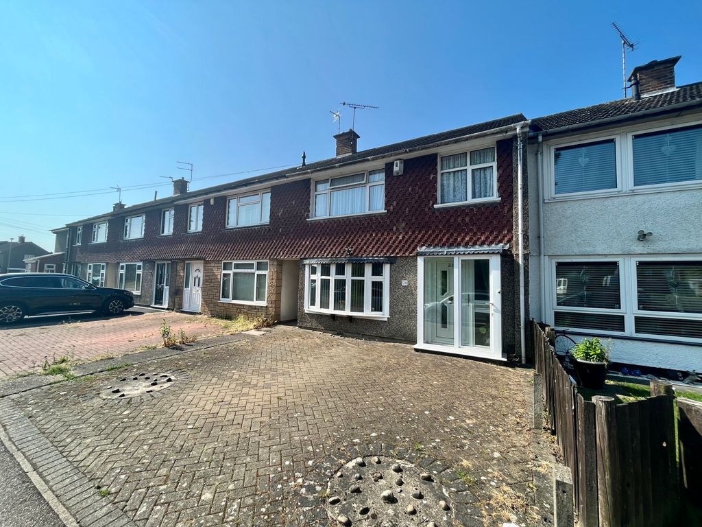3 bed terraced house for sale in Cranstone Crescent, Glenfield