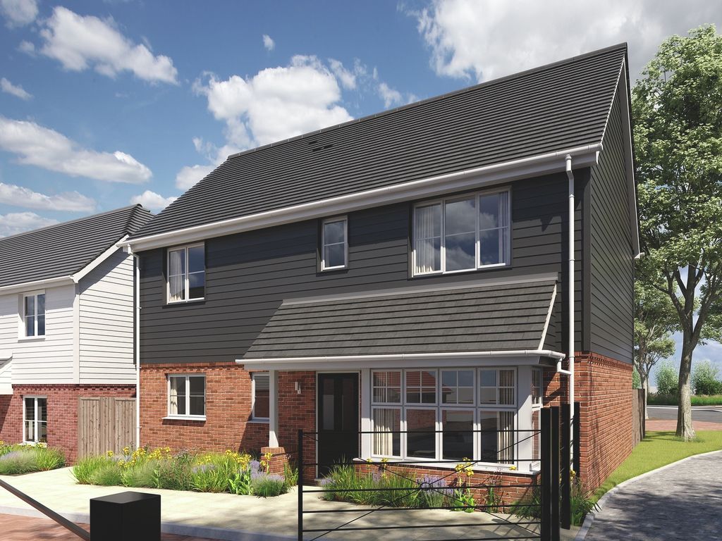 New home, 4 bed detached house for sale in Badsell Road, Paddock Wood