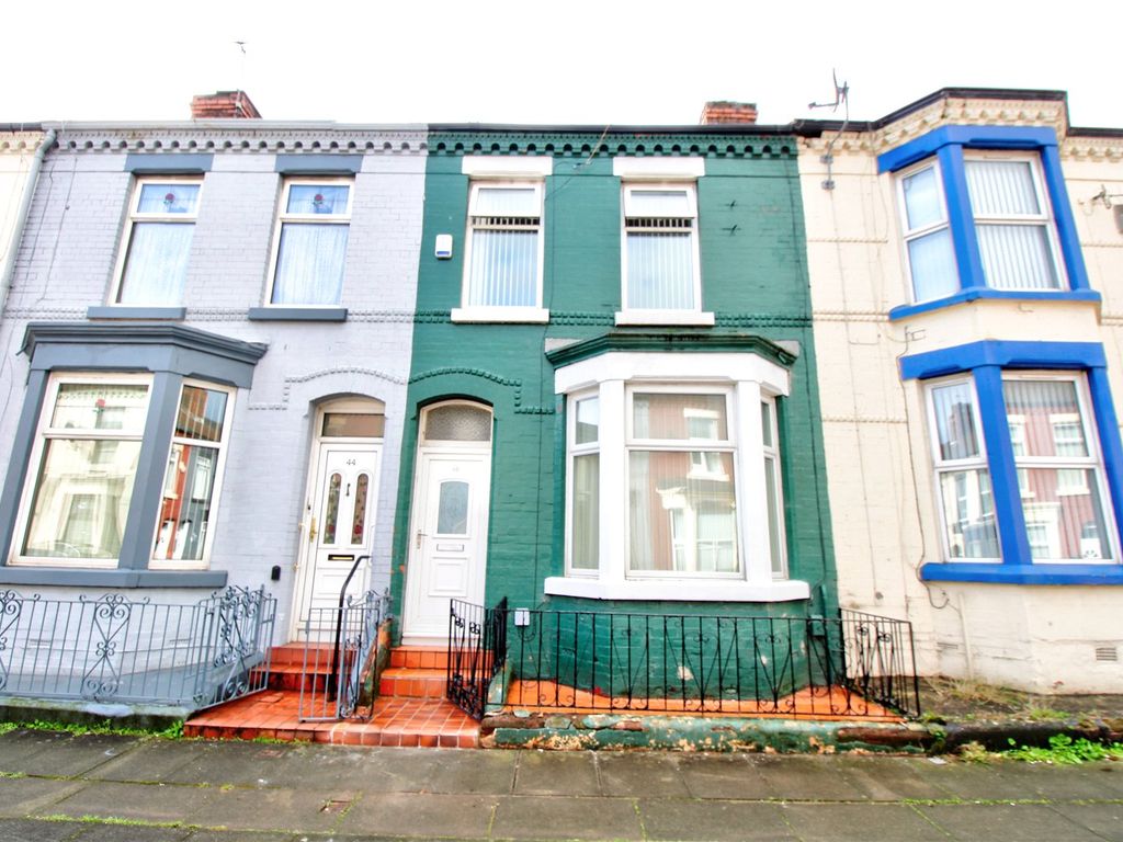 2 bed terraced house for sale in Hampden Street, Liverpool, Merseyside