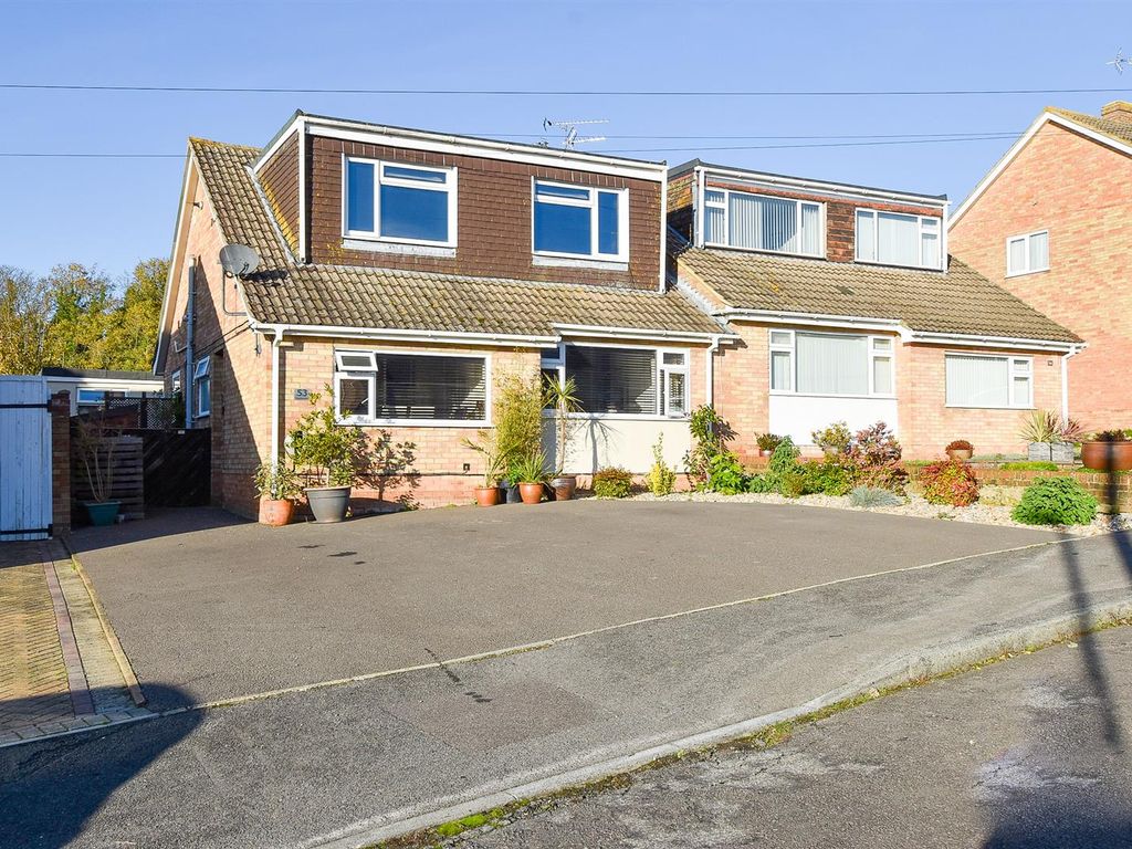 4 bed semidetached house for sale in Downs View, Burham, Rochester ME1