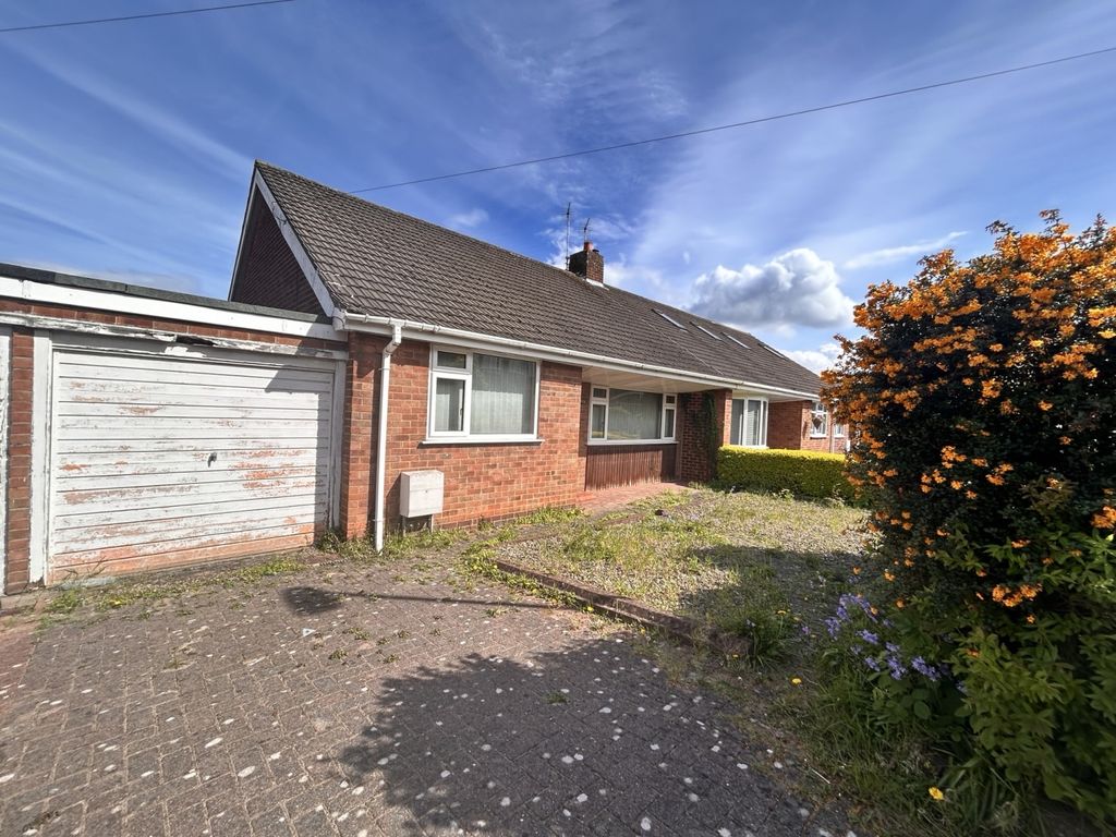 2 bed semidetached bungalow for sale in Westcott Drive, Durham, County Durham DH1, £165,000