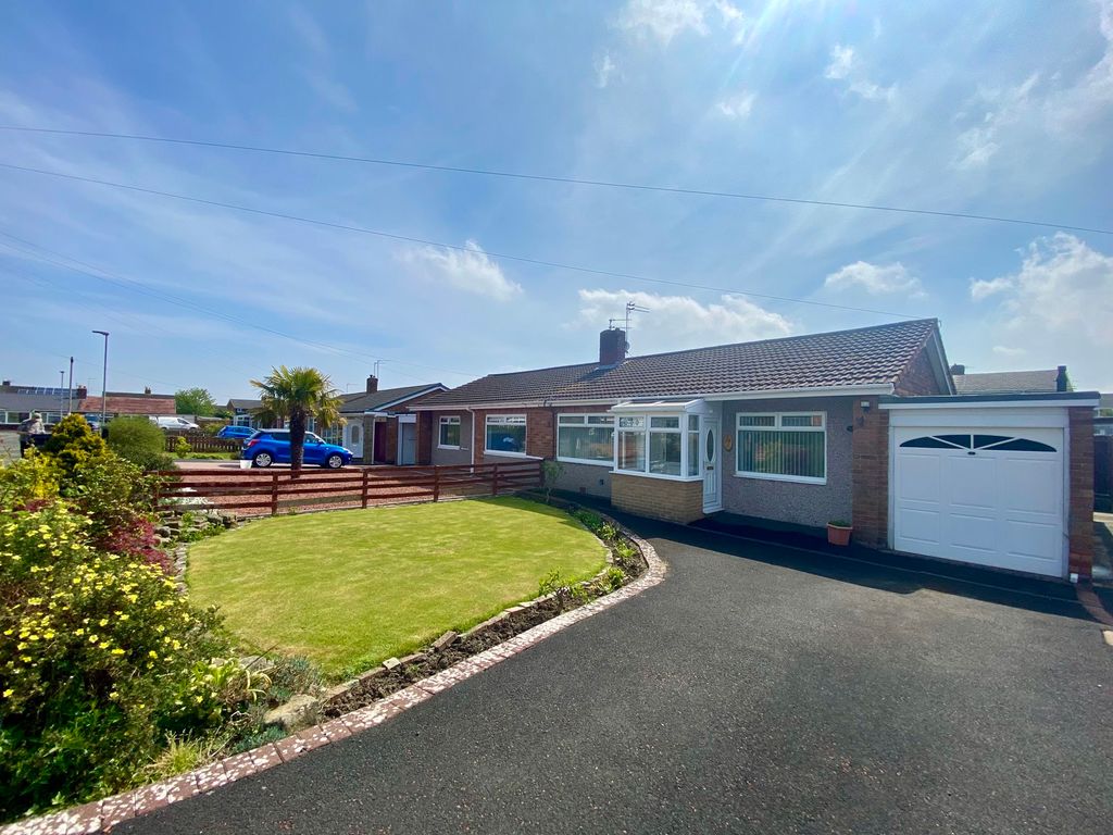 2 bed bungalow for sale in Rothlea Gardens, Choppington NE62, £169,950