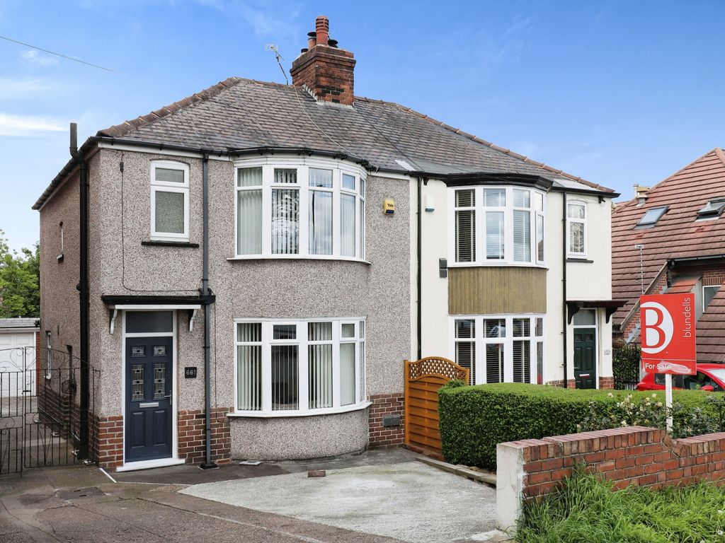 3 bed semidetached house for sale in Prince Of Wales Road, Sheffield