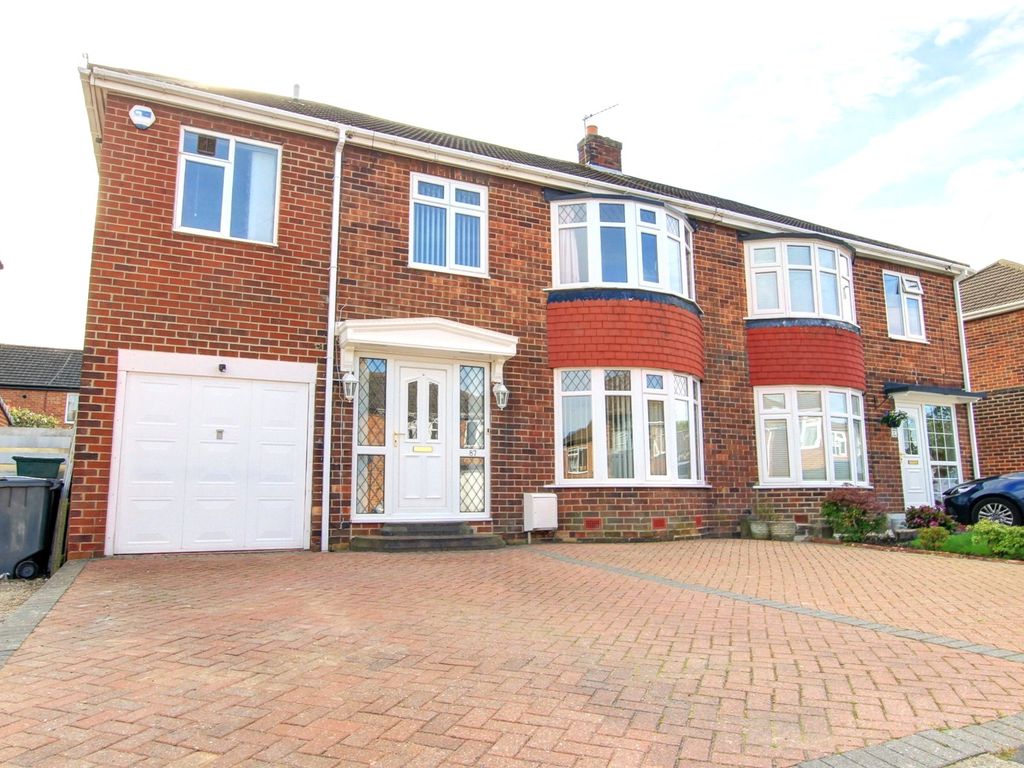 4 bed semidetached house for sale in Grinstead Way, Carrville, Durham