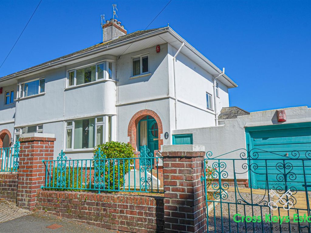 3 bed semidetached house for sale in Underhill Road, Stoke, Plymouth
