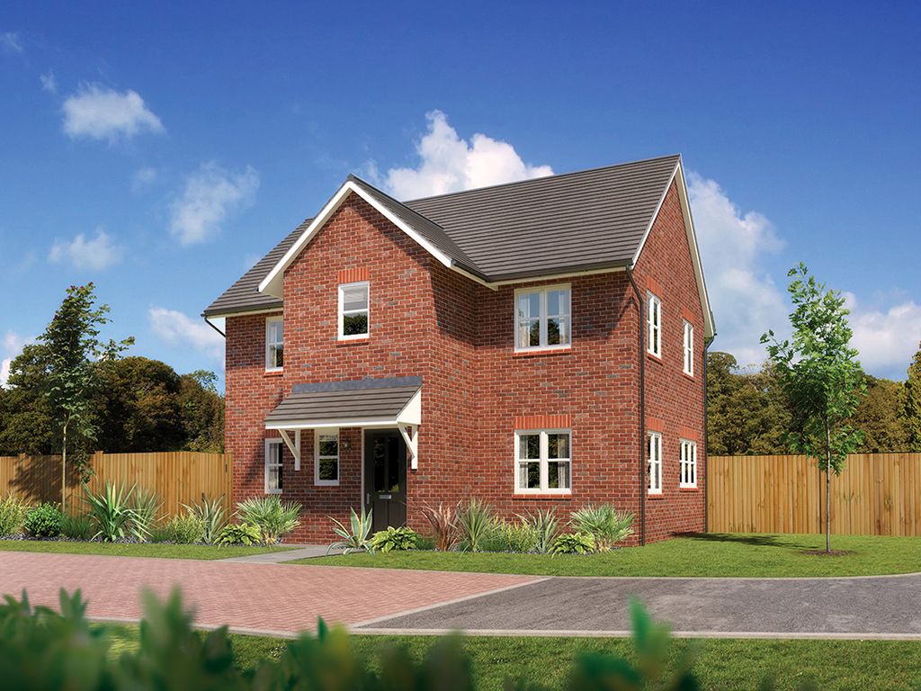 New home, 4 bed detached house for sale in "Westwood II" at Church Road