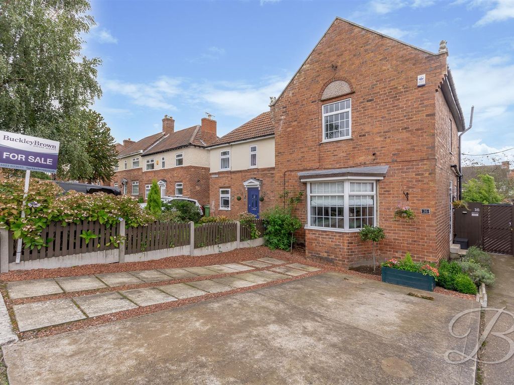 3 bed semidetached house for sale in Priory Road, Blidworth, Mansfield