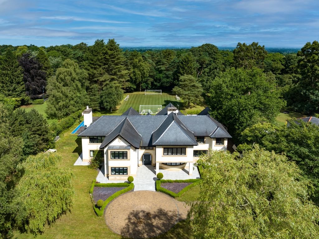 Detached house for sale in Withinlee Road, Mottram St. Andrew