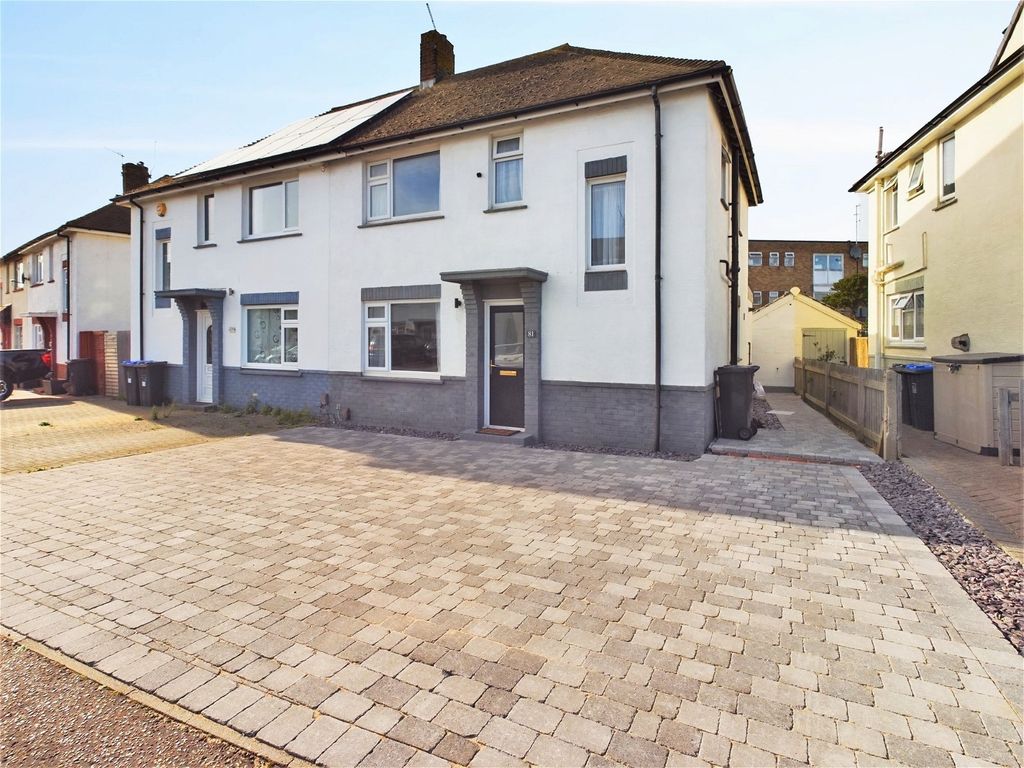 3 bed semidetached house for sale in Old Barn Way, Southwick, Brighton