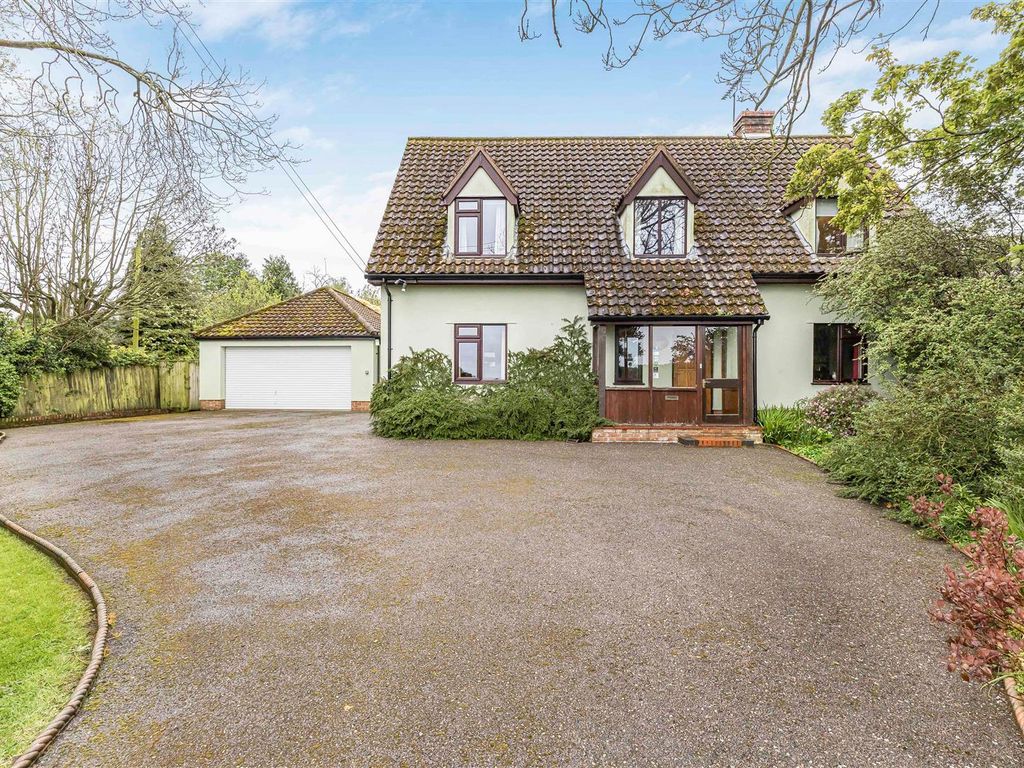 4 bed detached house for sale in Dunstall Green Road, Ousden, Newmarket