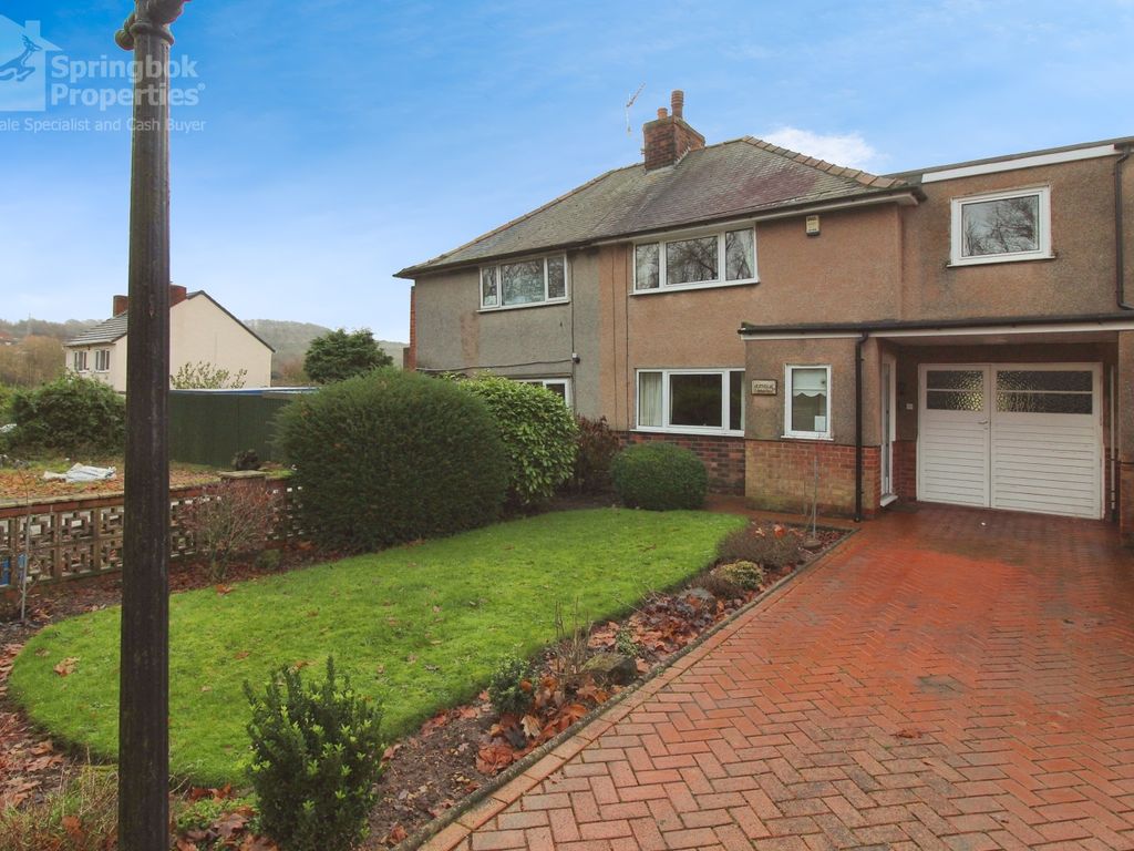 3 bed semidetached house for sale in Doe Lea, Chesterfield, Derbyshire