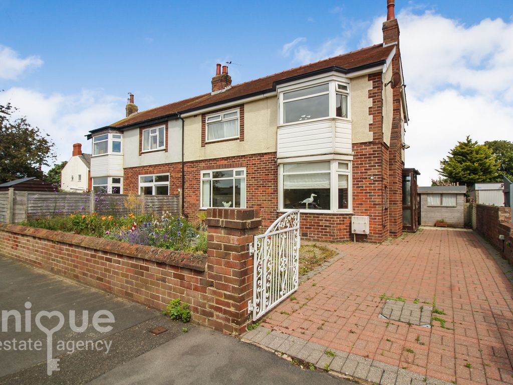 3 bed semidetached house for sale in Grasmere Road, Lytham St. Annes FY8, £200,000 Zoopla