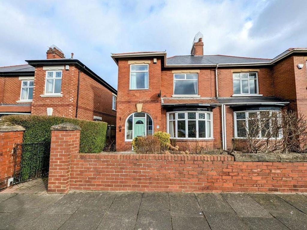 3 bed semidetached house for sale in Sunderland Road, South Shields