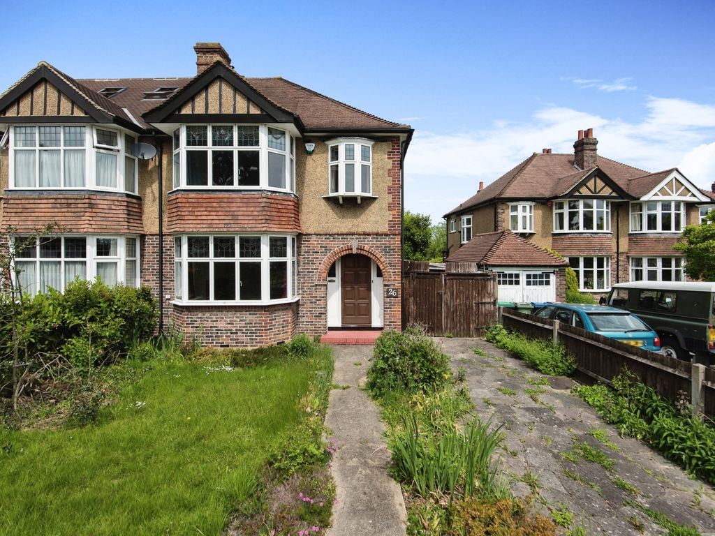 3 Bed Semi Detached House For Sale In The Manor Drive Worcester Park