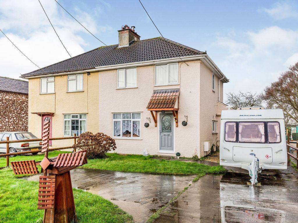 3 bed semidetached house for sale in Bridgwater Road, Bleadon, Weston