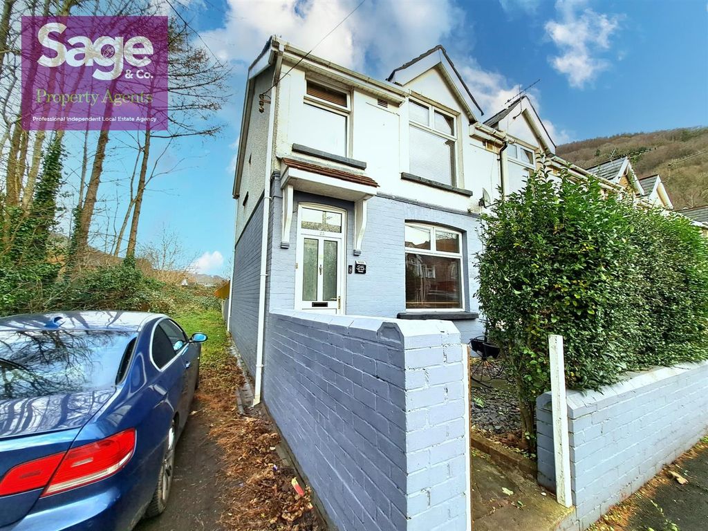 3 bed end terrace house for sale in Marne Street, Cwmcarn, Cross Keys