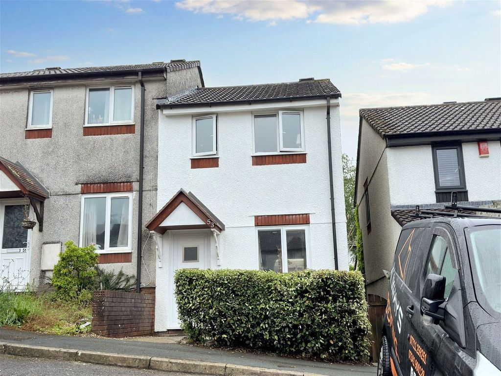 2 bed end terrace house for sale in Mallet Road, Ivybridge PL21, £