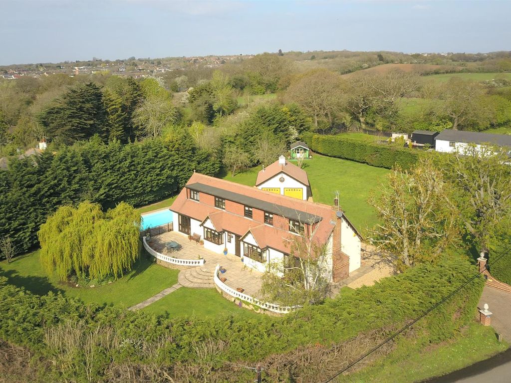 4 bed detached house for sale in Downham Farm Bungalows, School Road