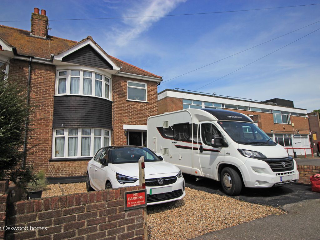 3 bed semidetached house for sale in Wilfred Road, Ramsgate CT11, £