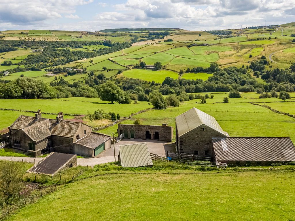 5 bed detached house for sale in Scammonden Road, Barkisland, Halifax