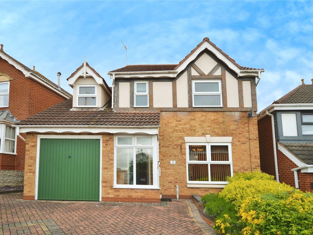 4 bed detached house for sale in Thorpe Downs Road, Church Gresley