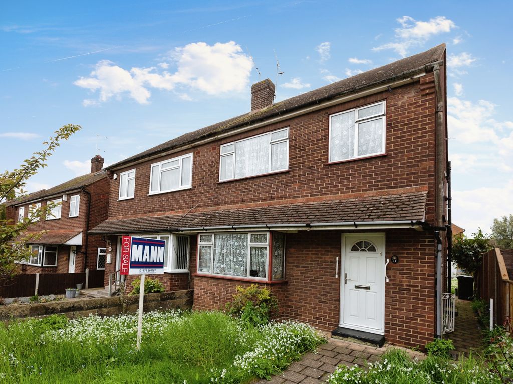 3 bed semidetached house for sale in Osney Way, Gravesend DA12 Zoopla