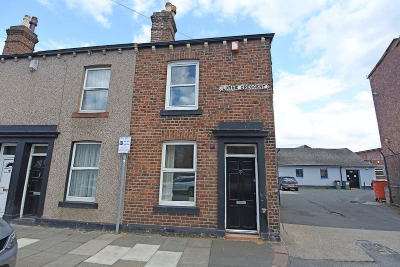 2 bed terraced house for sale in Lorne Crescent, Carlisle CA2, £84,950