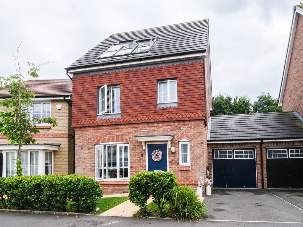 4 bed detached house for sale in Stephenson Grove, Rainhill, Prescot