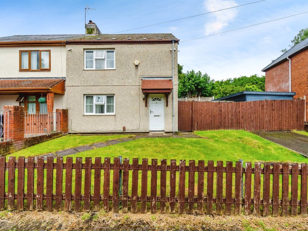 2 bed semidetached house for sale in Pugh Road, Bradley, Bilston WV14