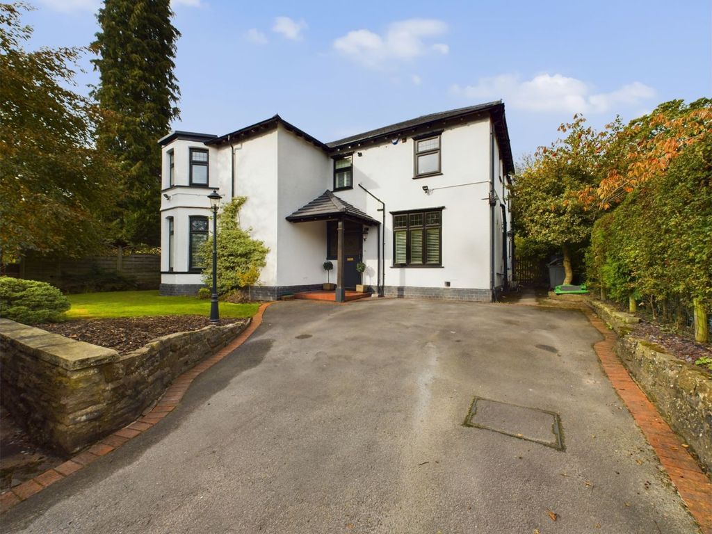 5 bed detached house for sale in West Bank Road, Macclesfield SK10, £