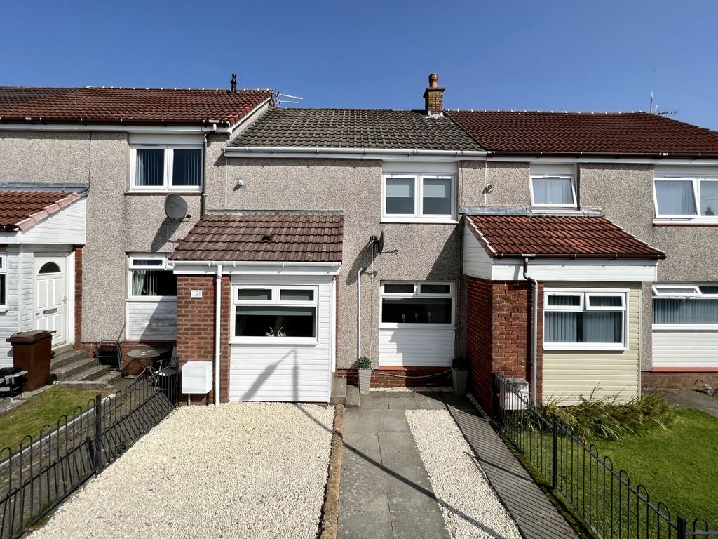 2 bed terraced house for sale in Ladeside Court, Kilbirnie KA25, £
