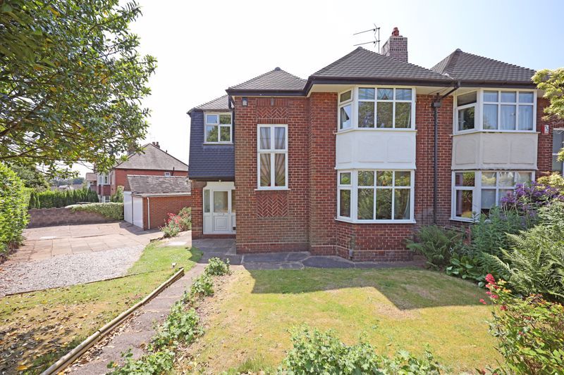 4 bed semidetached house for sale in Chester Crescent, NewcastleUnder