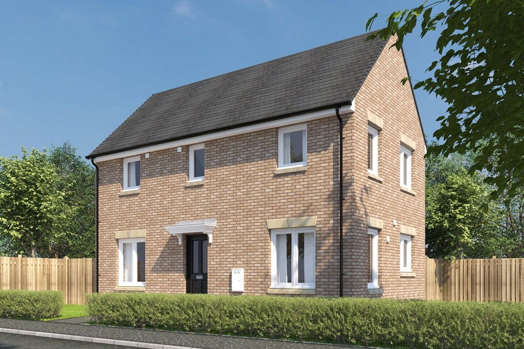 New home, 3 bed semidetached house for sale in "The Boswell Plot 66" at Glasgow Road, Ratho