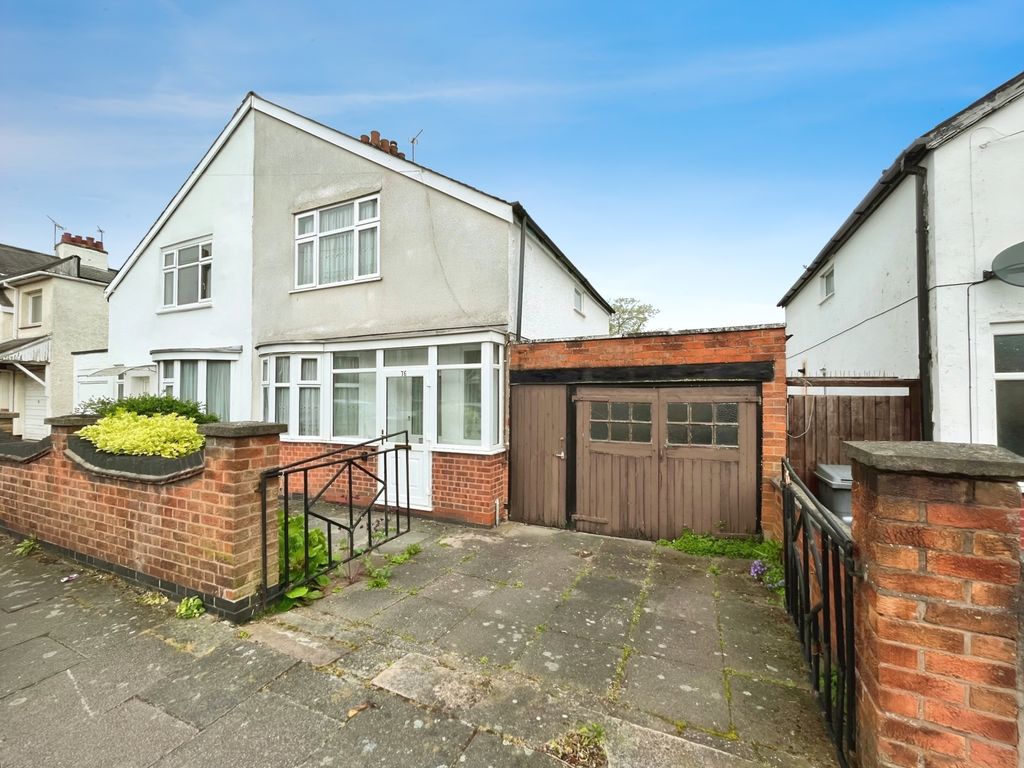 2 bed semidetached house for sale in Edgehill Road, Leicester LE4, £