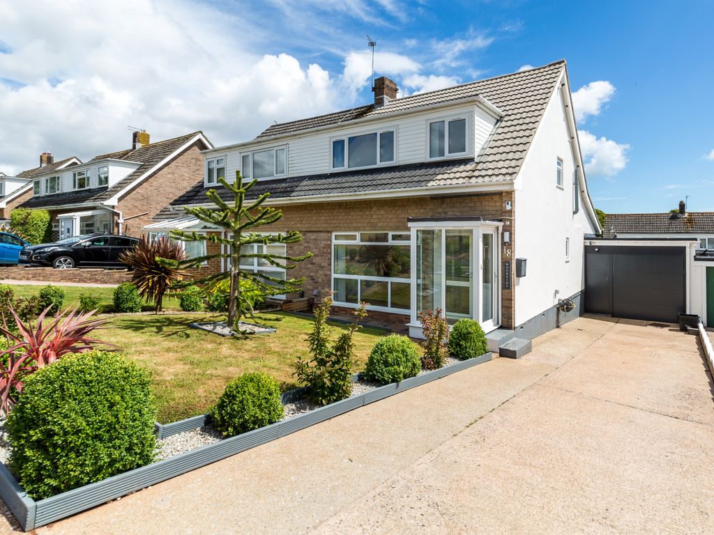 3 bed semidetached house for sale in Mendip Road, Livermead, Torquay