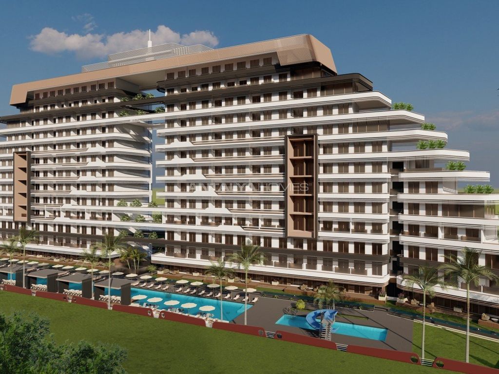 New home, 2 bed apartment for sale in Altıntaş, Aksu, Antalya, Turkey