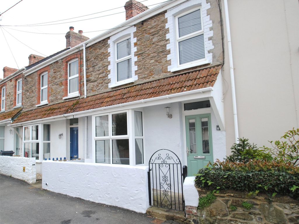 3 bed terraced house for sale in Arlington Terrace, Braunton, Devon
