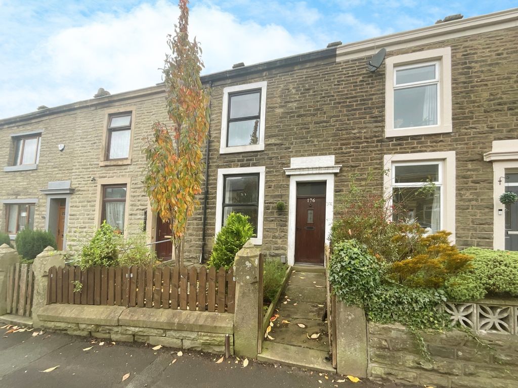 2 bed terraced house for sale in Blackburn Road, Great Harwood BB6, £