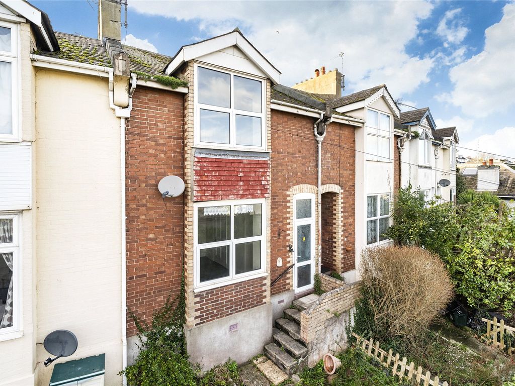 2 bed terraced house for sale in Winner Street, Paignton, Devon TQ3, £