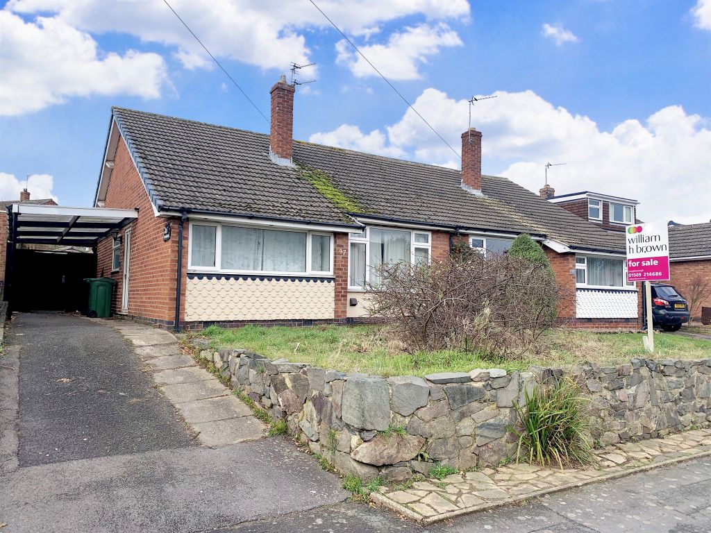 2 bed semidetached bungalow for sale in The Meadows, Shepshed