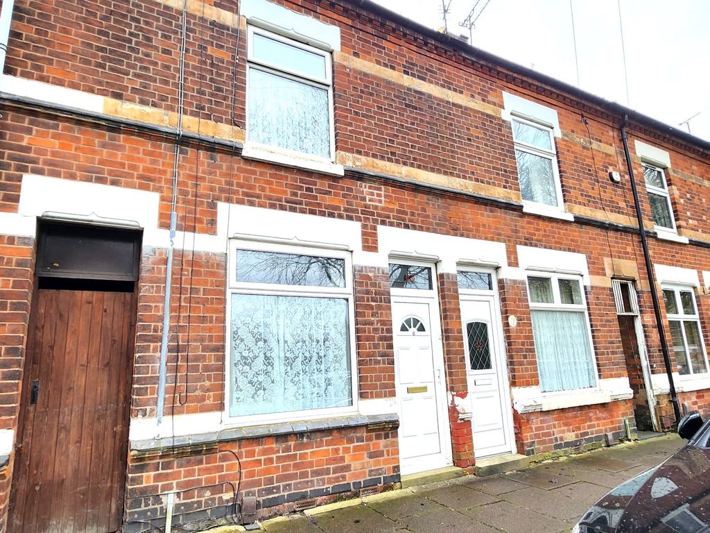 2 bed terraced house for sale in Hughenden Drive, Leicester LE2, £